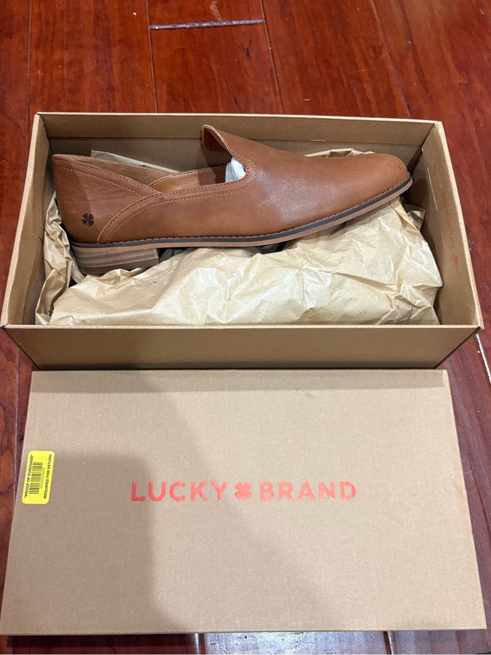 Lucky Brand Tan Slip-On Loafer